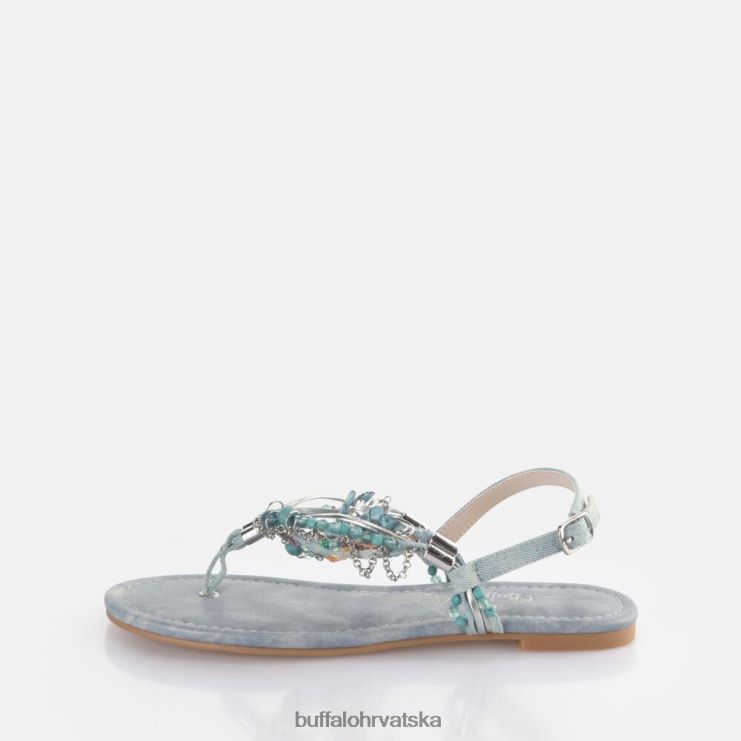 traperice/vodno plava Buffalo capri vacay sandale veganske |sandale TDD6T179